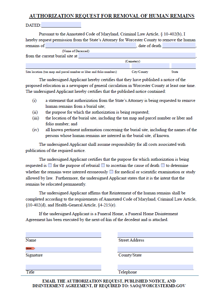 AuthRequestRemovalHumanRemains Authorization for Human Remains Form